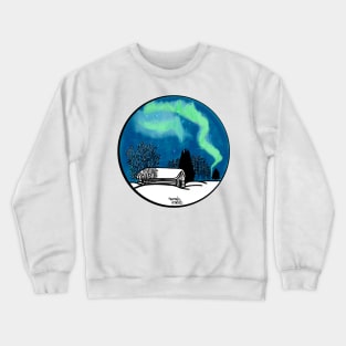 Winterwonder land in Scandinavia Crewneck Sweatshirt